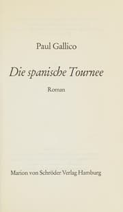 Tapa de Die spanische Tournee.