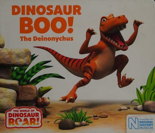 Tapa de Dinosaur Boo! the Deinonychus
