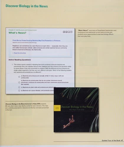 Tapa de Discover Biology