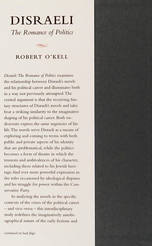 Tapa de Disraeli