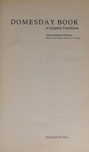 Tapa de Domesday book