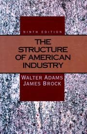 Tapa de Structure of American Industry, The