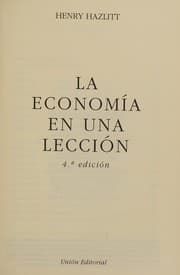 Tapa de Economía en una Lección
