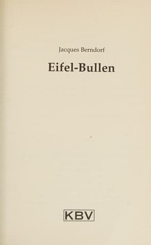 Tapa de Eifel-Bullen
