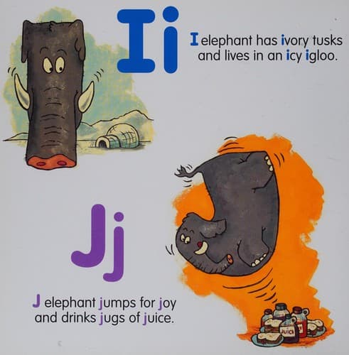Tapa de Elephant Alphabet