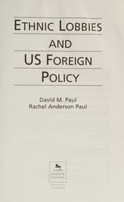 Tapa de Ethnic lobbies and US foreign policy