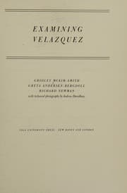 Tapa de Examining Velazquez