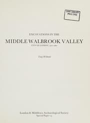 Tapa de Excavations in the Middle Walbrook Valley, City of London, 1927-1960