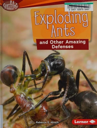 Tapa de Exploding Ants and Other Amazing Defenses