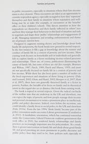 Tapa de Families and Poverty