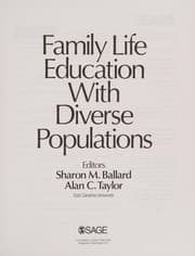 Tapa de Family life education with diverse populations