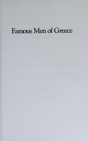 Tapa de Famous Men of Greece