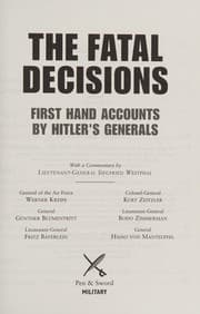 Tapa de Fatal Decisions
