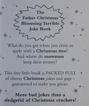 Tapa de The Father Christmas Blooming Terrible Joke Book