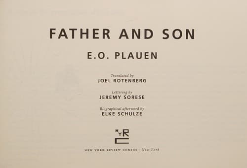 Tapa de Father and son