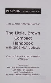 Tapa de FAW Peer Review Guide/LB Compact Handbook (1st Custom Ed.)