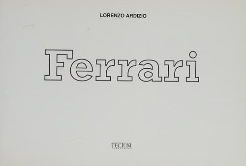Tapa de Ferrari  / druk 1