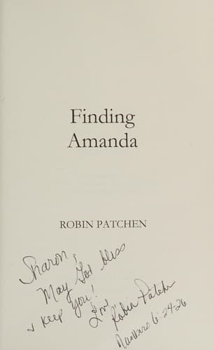 Tapa de Finding Amanda