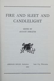 Tapa de Fire and sleet and candlelight
