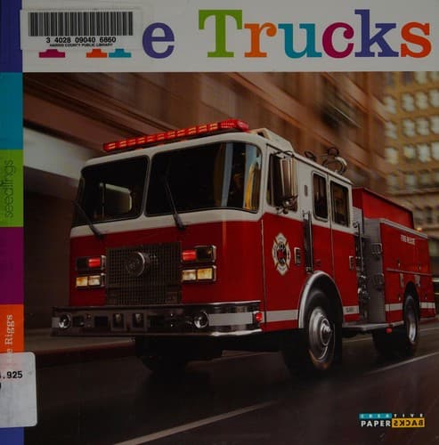 Tapa de Fire Trucks