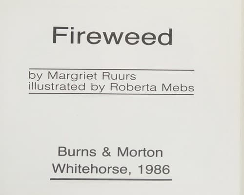 Tapa de Fireweed