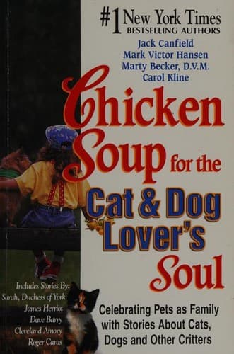 Tapa de Chicken Soup for the Cat & Dog Lover's Soul