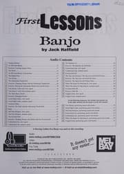 Tapa de First Lessons Banjo