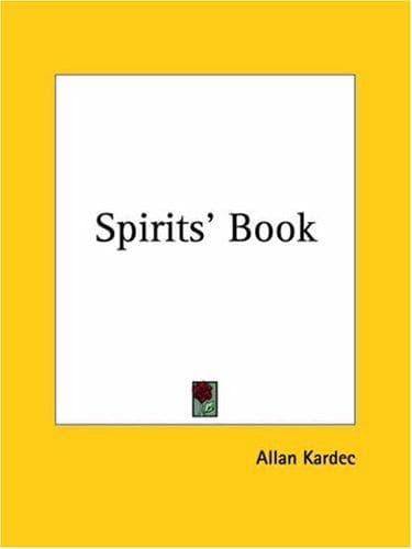 Tapa de Spirits' Book