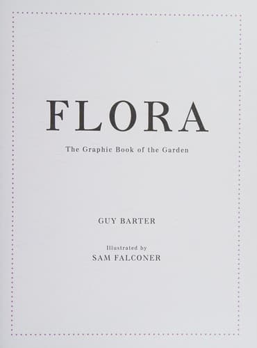 Tapa de Flora