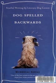 Tapa de Dog Spelled Backwards