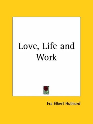 Tapa de Love, Life and Work