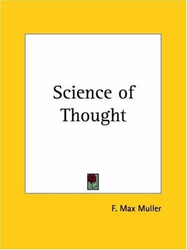 Tapa de Science of Thought