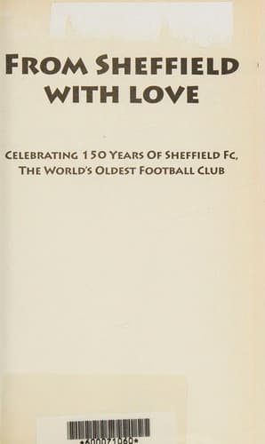 Tapa de From Sheffield with Love