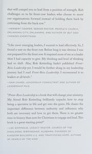 Tapa de Front Row Leadership