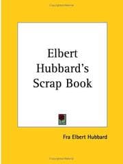Tapa de Elbert Hubbard's Scrap Book