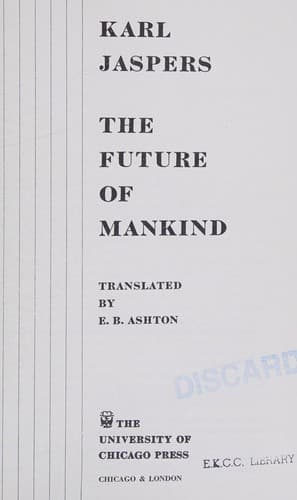 Tapa de Future of Mankind