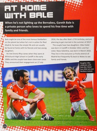 Tapa de Gareth Bale