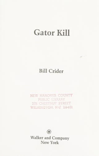 Tapa de Gator Kill