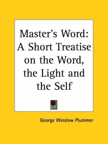 Tapa de Master's Word
