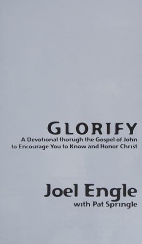 Tapa de Glorify