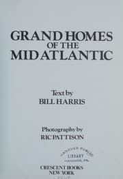 Tapa de Grand homes of the Mid-Atlantic