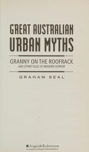 Tapa de Great Australian Urban Myths