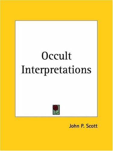 Tapa de Occult Interpretations
