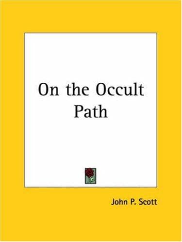 Tapa de On the Occult Path