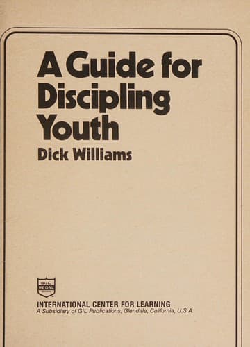 Tapa de Guide for Disciplining Youth