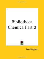Tapa de Bibliotheca Chemica, Part 2