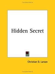 Tapa de The Hidden Secret