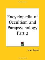 Tapa de Encyclopedia of Occultism and Parapsychology, Part 2
