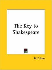 Tapa de The Key to Shakespeare