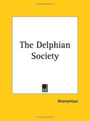 Tapa de The Delphian Society